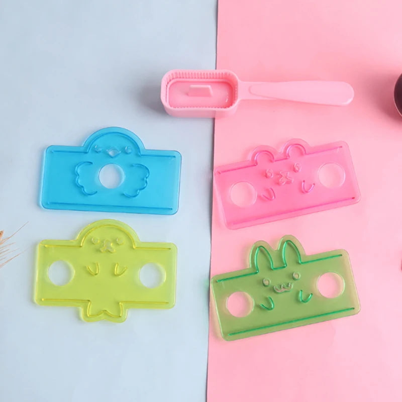 Creative 5 In 1 Cartoon Rice Ball Mold Onigiri Cutter