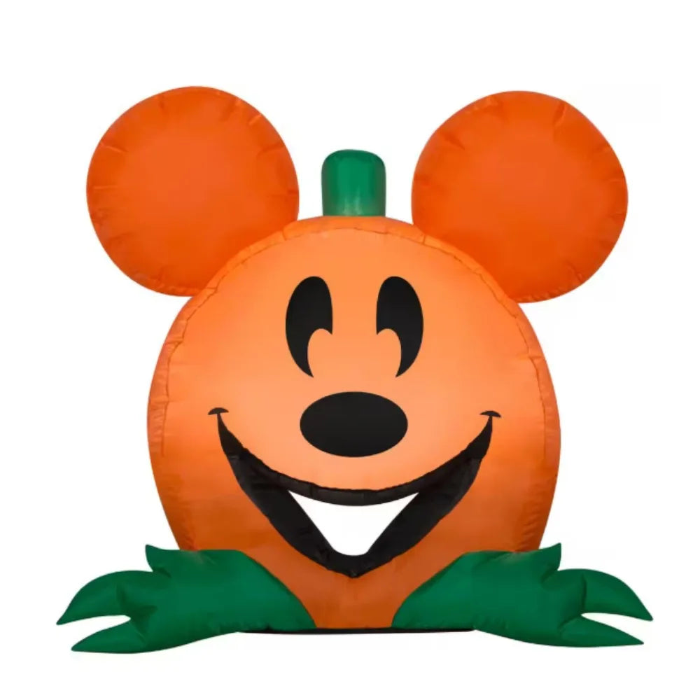 Halloween Inflatable 3 Ft Mickey Minnie Bat Jack O Lantern
