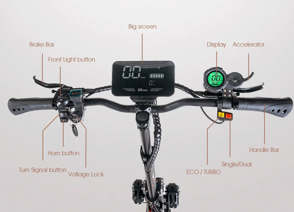 Obarter D5 5000W Electric Scooter 12 Inch Fat Tire On Road