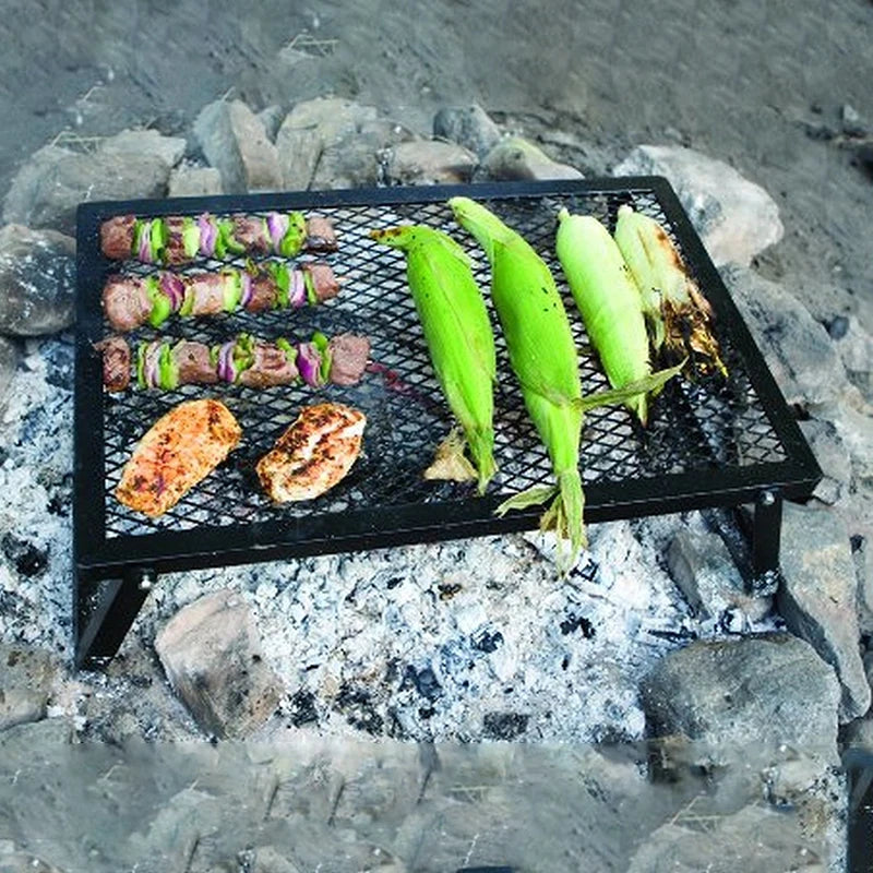 Folding Outdoor Camping BBQ Grill Portable Stand Equipment Picnic Cooking Grate Party Supplies