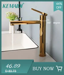 KEMAIDI Modern Vessel Sink Basin Above Counter With Faucet
