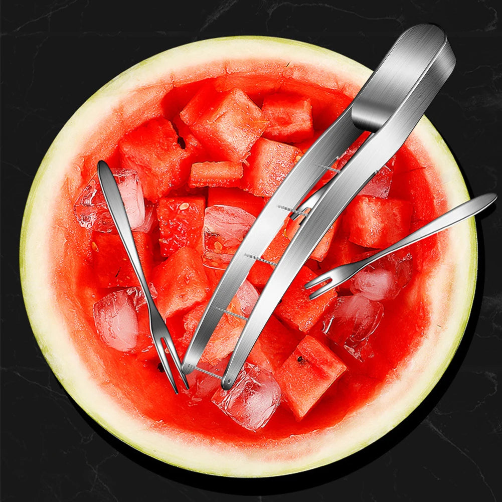Watermelon Cube Cutter 304 Stainless Steel Kitchen Tool