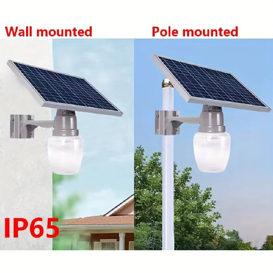 1PC 100W Solar Wall Lamp Outdoor Solar Pole Light IP65 Waterproof LED Solar Lights