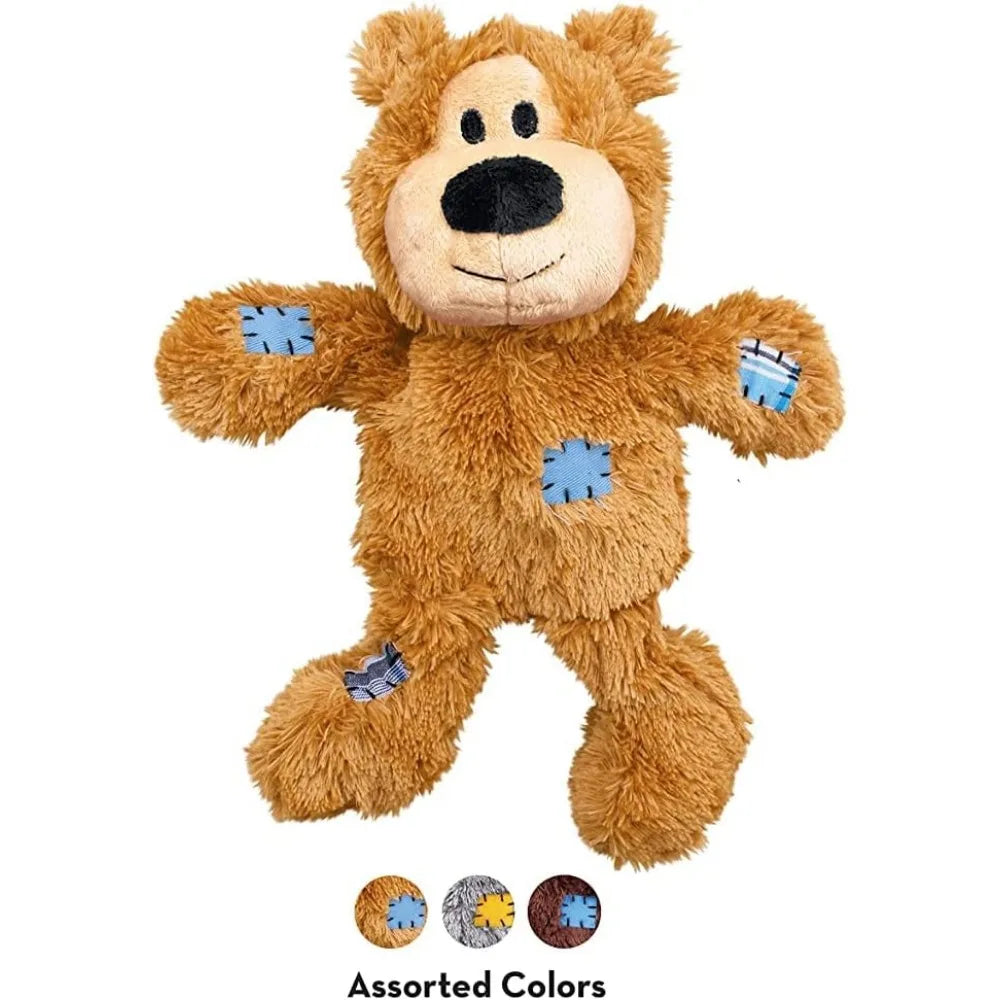 KONG Wild Knots Bears Durable Dog Toys Pack Of Two For Small And Medium Breeds