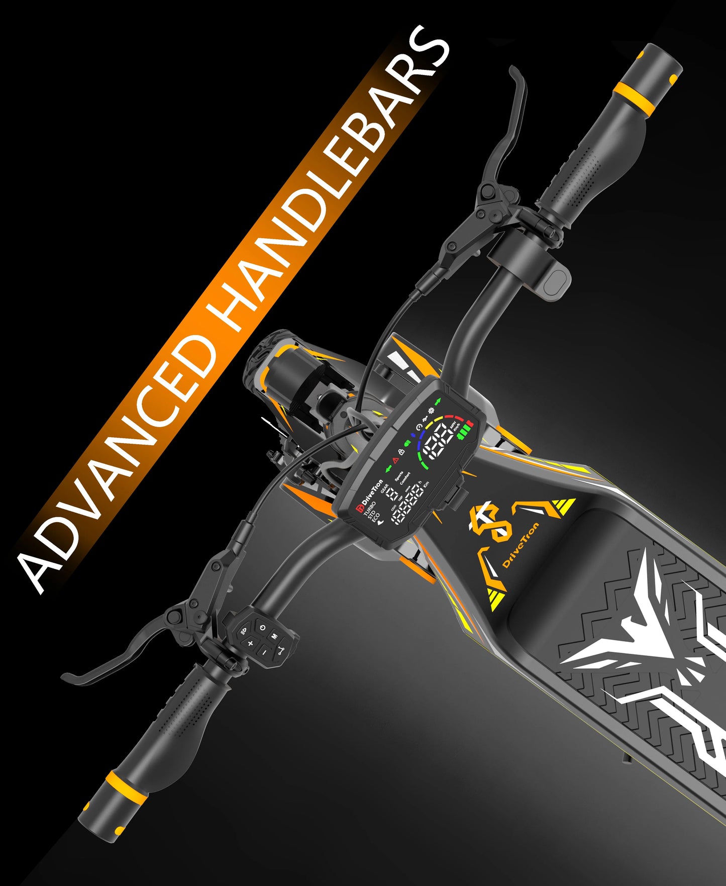 Dual Motor 60V Scooter 11 Inch Off Road Hydraulic Brakes