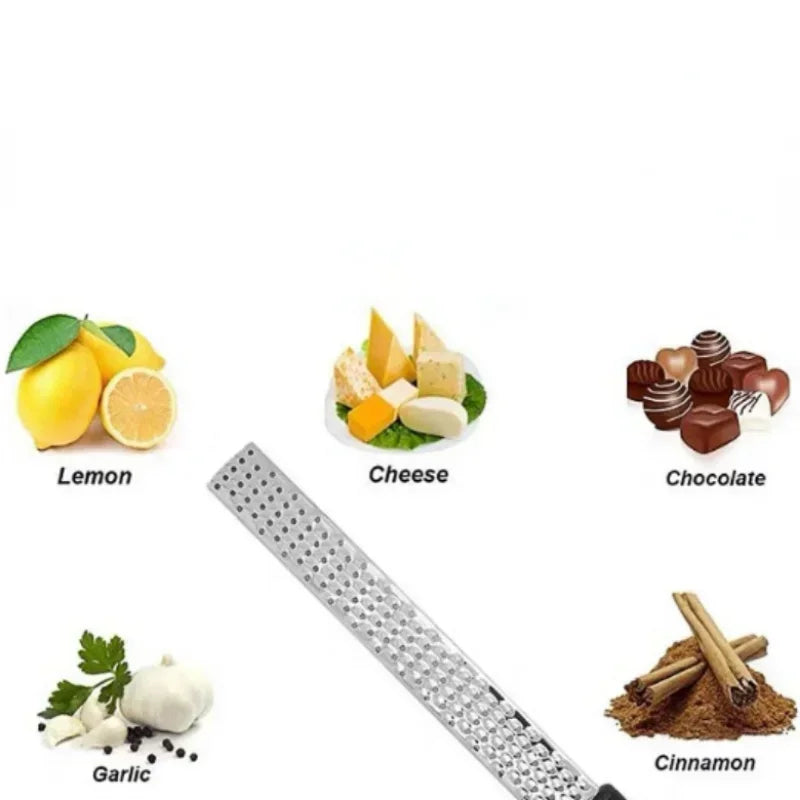 Stainless Steel Handheld Citrus Zester Grater Fruit Peeler
