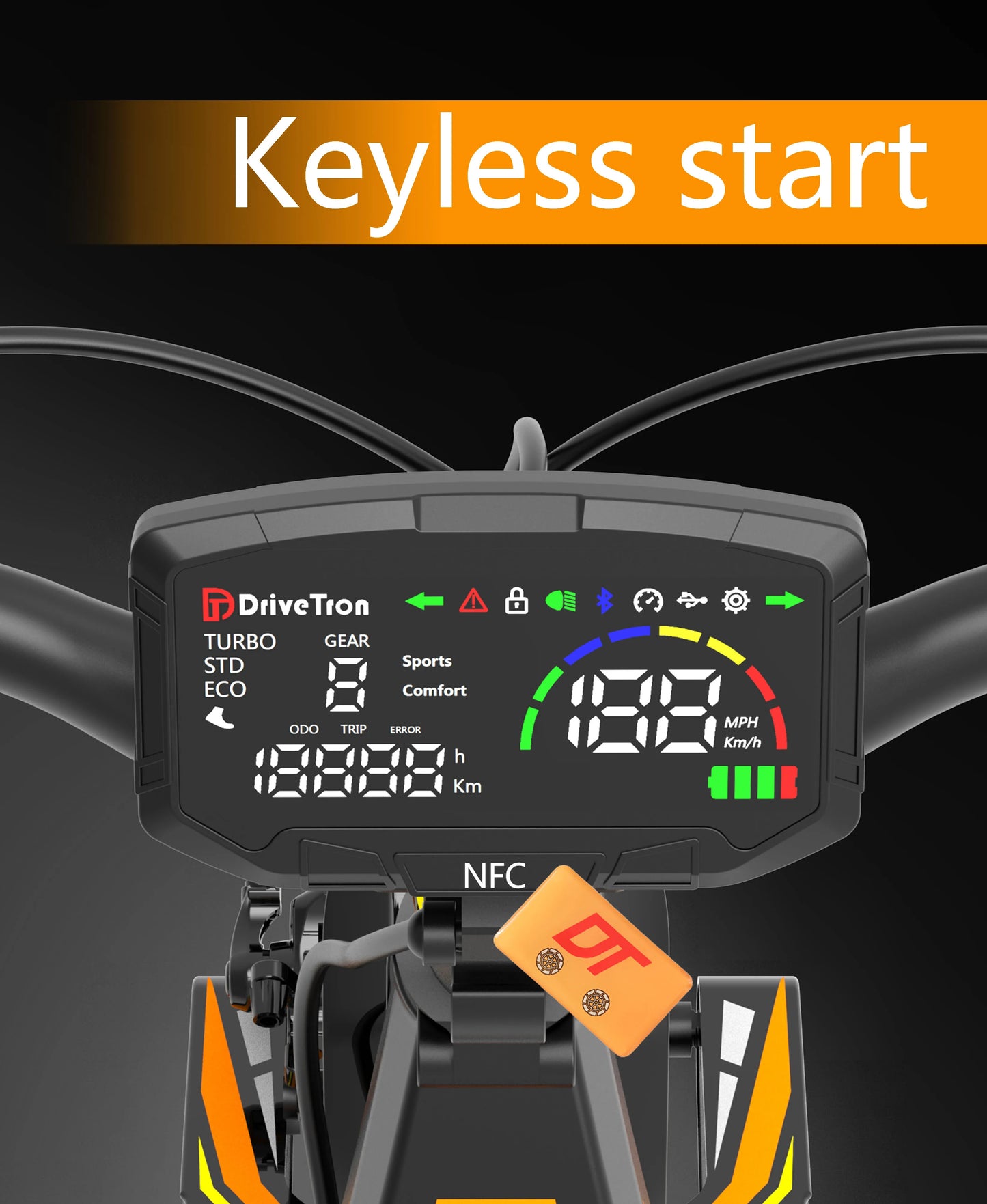 Dual Motor 60V Scooter 11 Inch Off Road Hydraulic Brakes