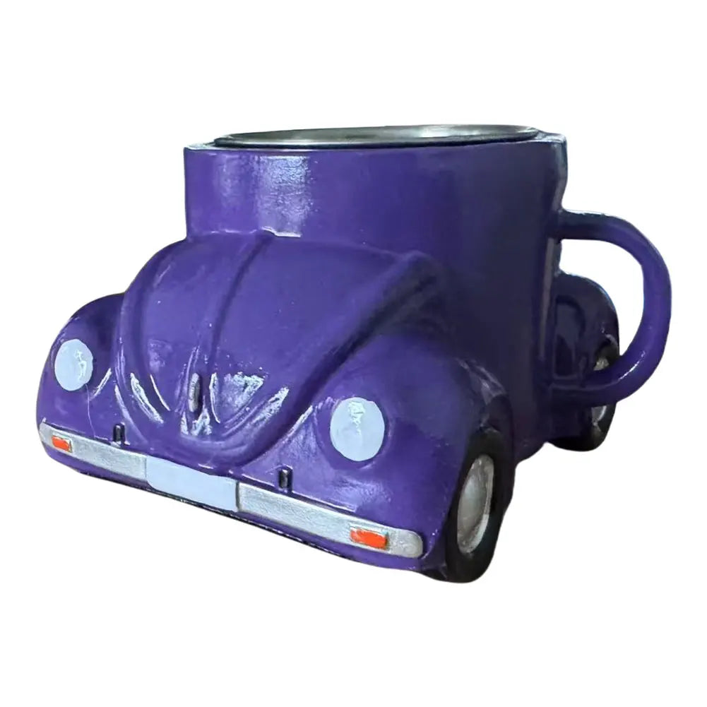 Stainless Steel Car Shaped Coffee Mug 150ml Retro Novelty
