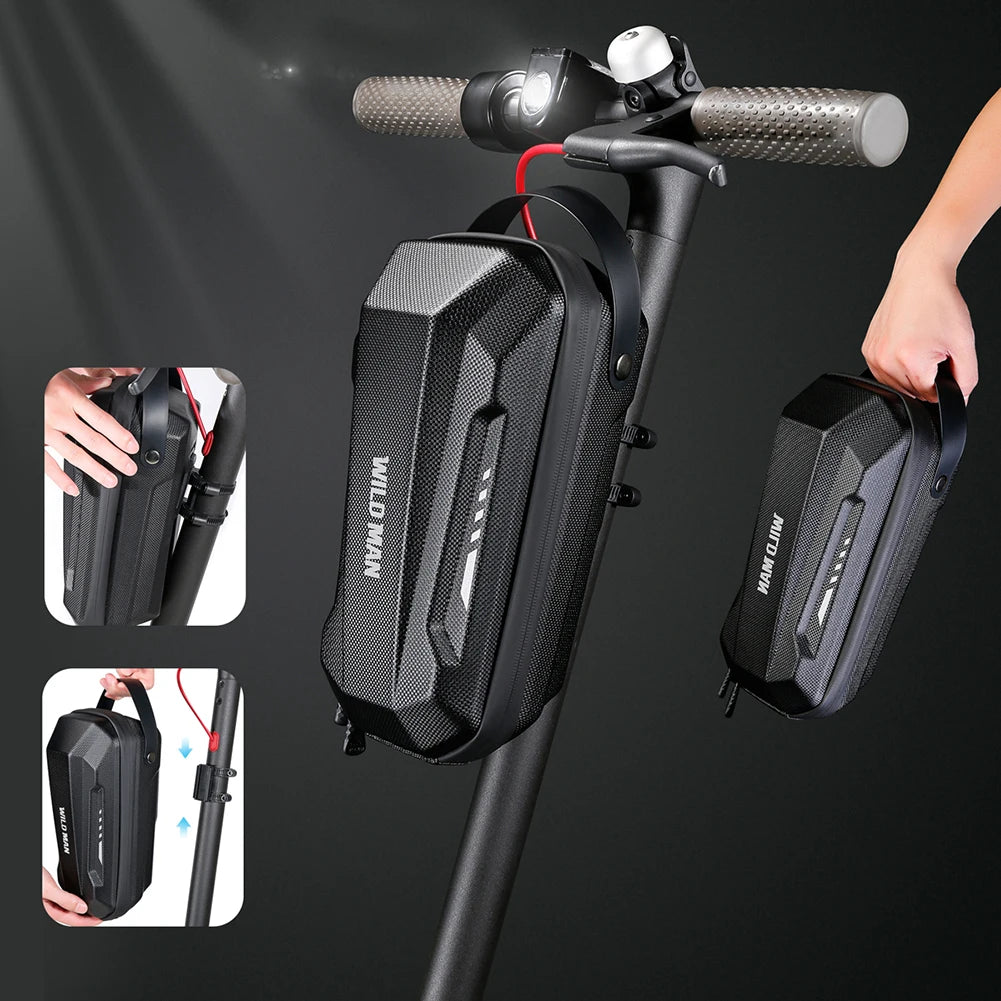 Scooter Handlebar Bag 2L 3L Shell Organizer Reflective