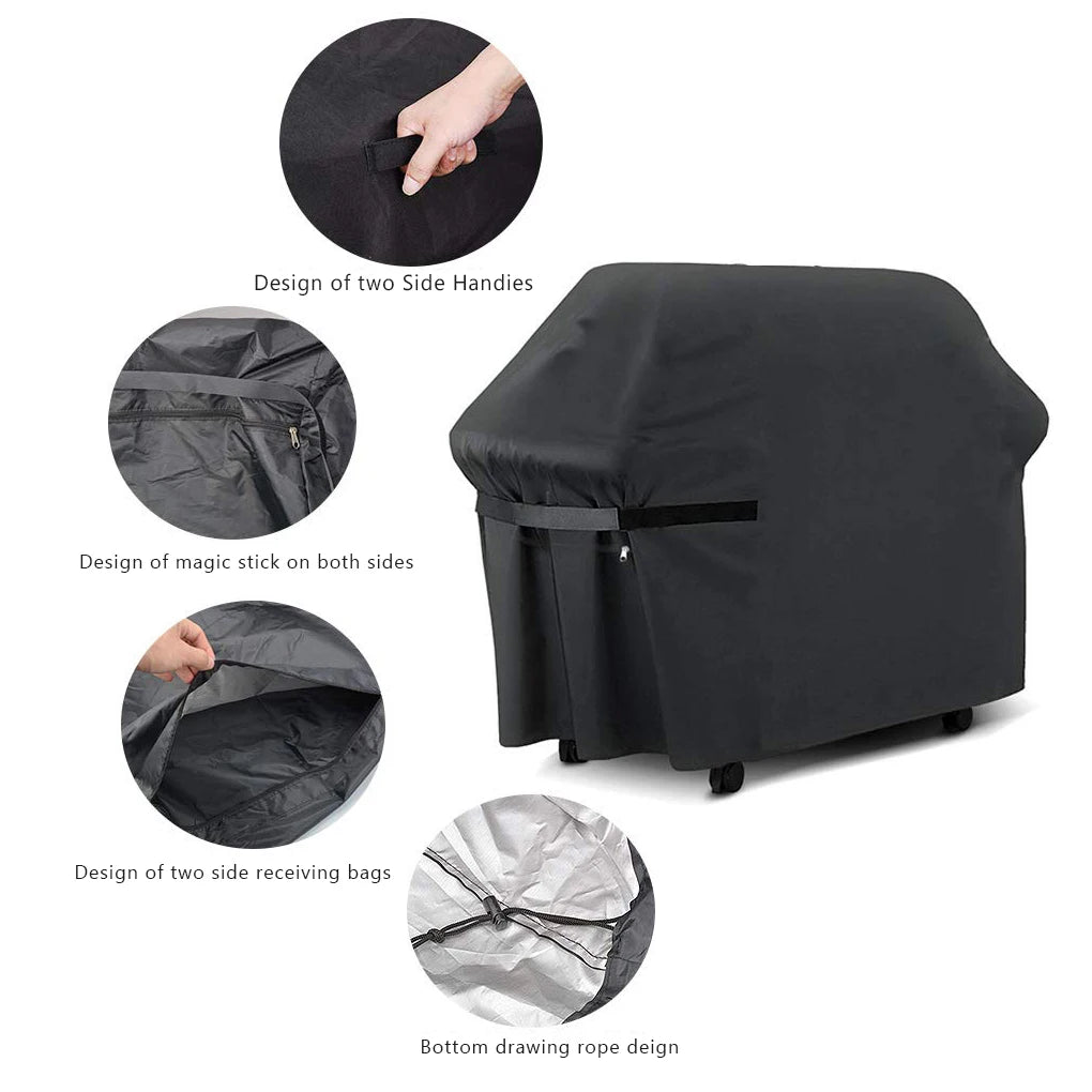 BBQ Grill Cover Oxford Cloth Outdoor Dust Weather Resistant