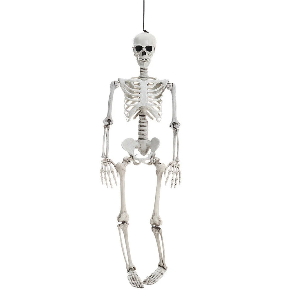 Life Size Haunted Skull Prop Hanging Decor For Halloween