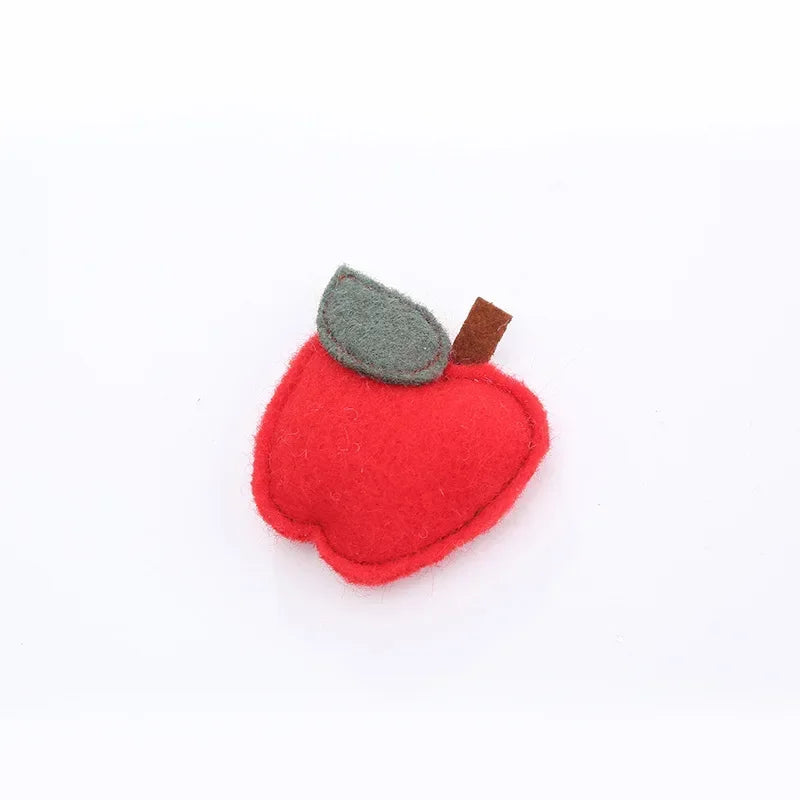 Cat Grass Mint Plush Toys Felt Series Training Toy Catnip