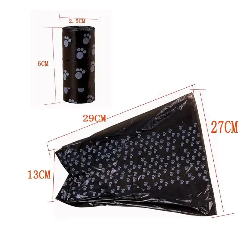 Dog Poop Bags 20 Rolls Outdoor Cleaning Refill Garbage Bags