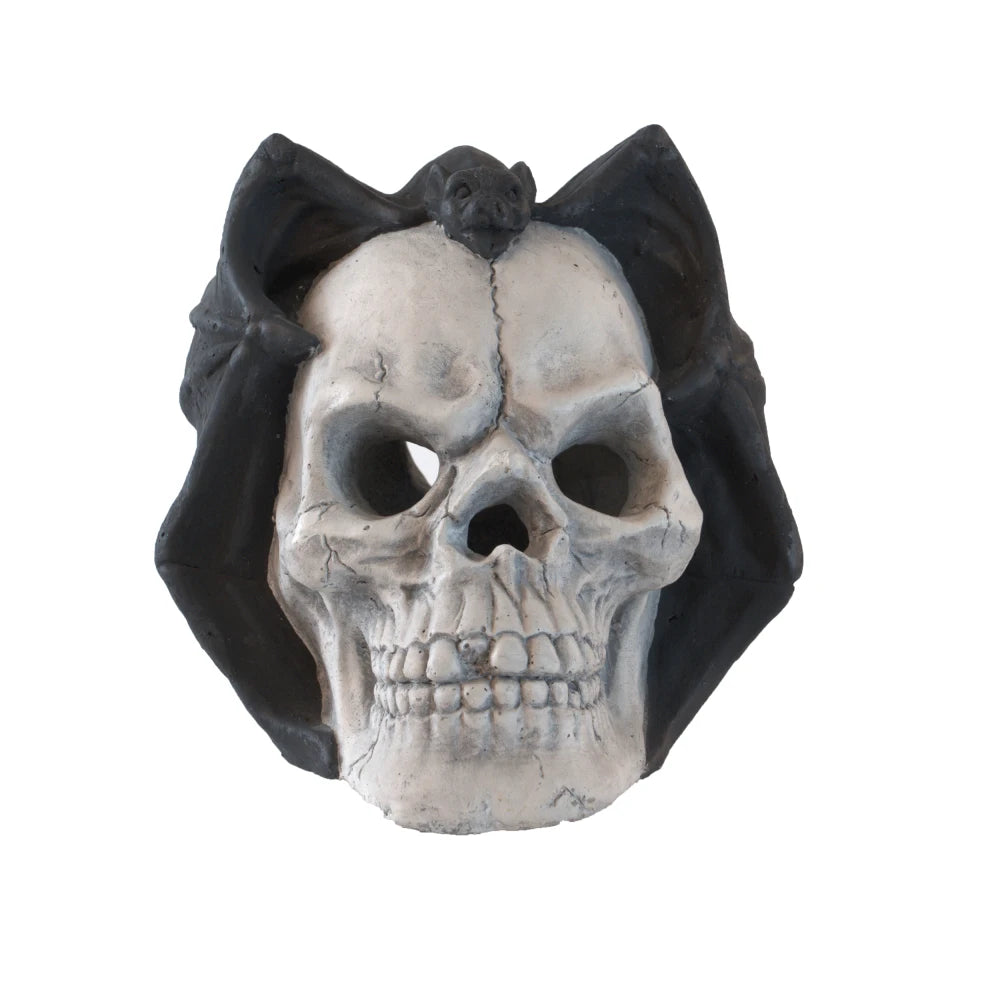 Demon Skull Gas Log Ventless Fire Pit Outdoor Decor