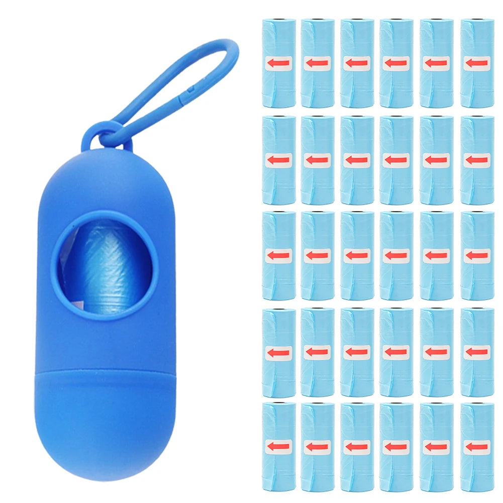 Biodegradable Dog Poop Bags With Dispenser For Pets