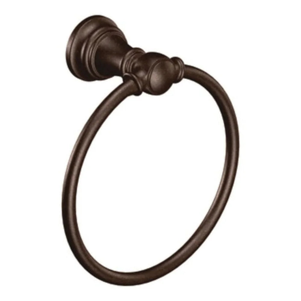 Weymouth Collection Zinc Towel Ring Rust Resistant Bronze