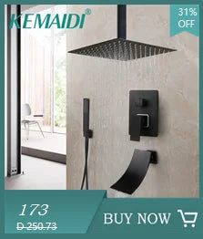 KEMAIDI Modern Vessel Sink Basin Above Counter With Faucet