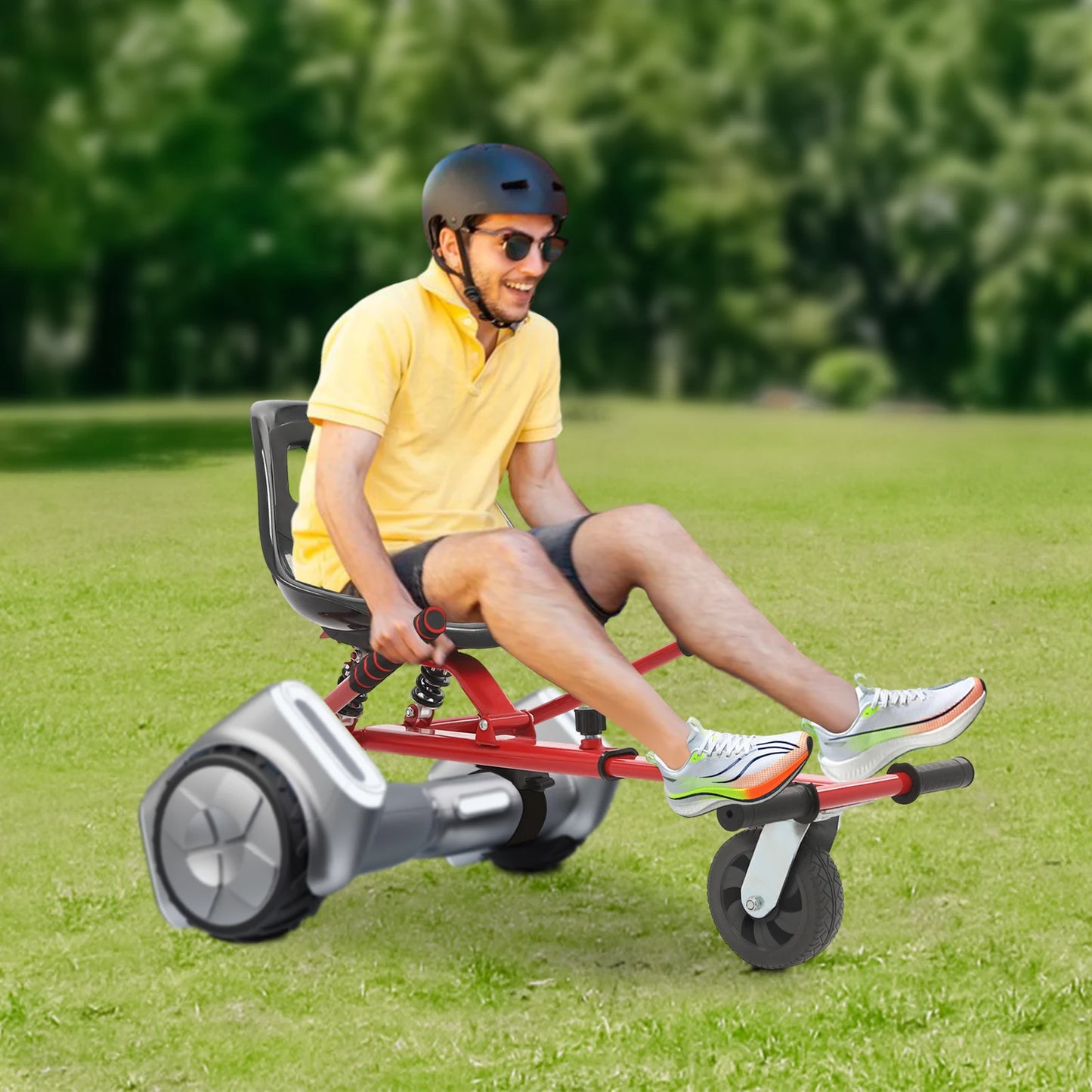 Adjustable Hoverboard Seat Attachment For Balancing Scooter