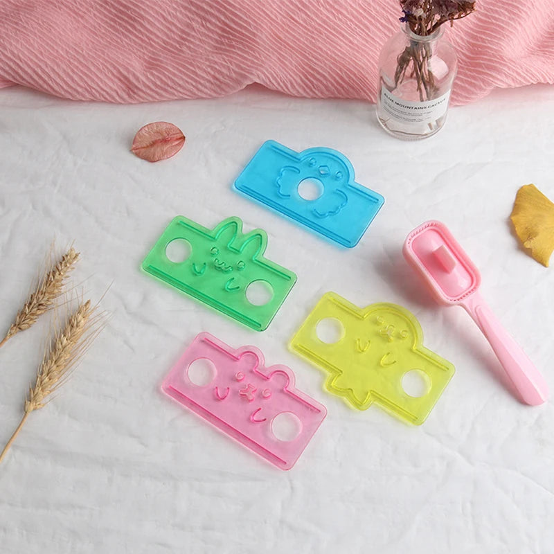 Creative 5 In 1 Cartoon Rice Ball Mold Onigiri Cutter