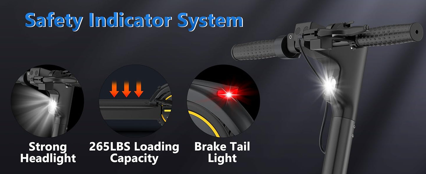 LADPED LPMAX 10 Inch Folding Electric Scooter 22MPH 500W