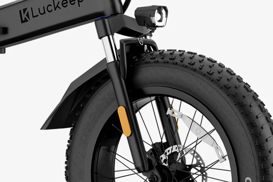Luckeep X1 Fold Electric Bike 1400W Peak Motor 48V 15Ah Battery 20 Inch Fat Tire