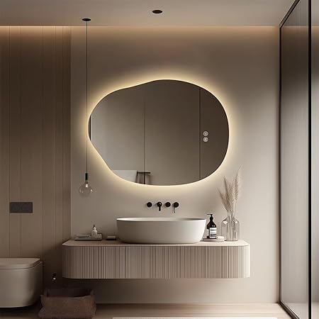 LED Bathroom Mirror Lights 26x38 Dimmable 3 Colors