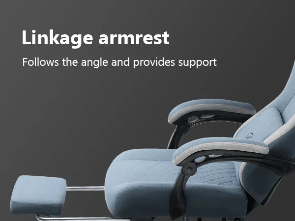 GTPLAYER Ergonomic Gaming Chair with Pocket Spring Cushion and Lumbar Support