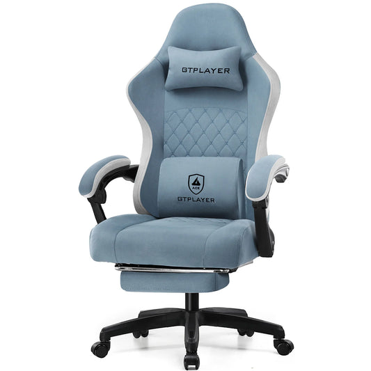 GTPLAYER Ergonomic Gaming Chair with Pocket Spring Cushion and Lumbar Support