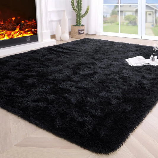 Fluffy Rugs for Bedroom Fuzzy Area Rugs for Living Room Soft Kids Carpet Non Slip for Hardwood Floors Room Decor