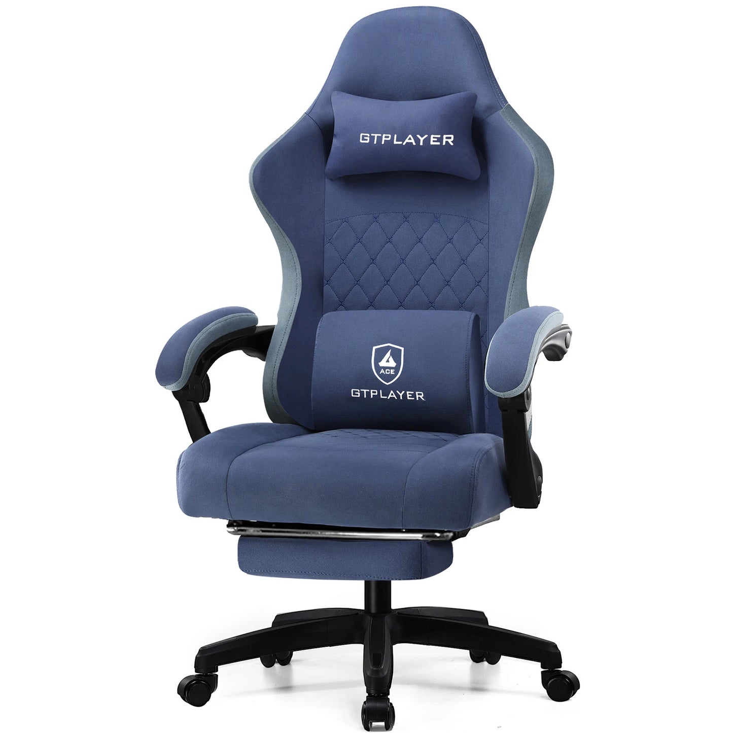 GTPLAYER Ergonomic Gaming Chair with Pocket Spring Cushion and Lumbar Support