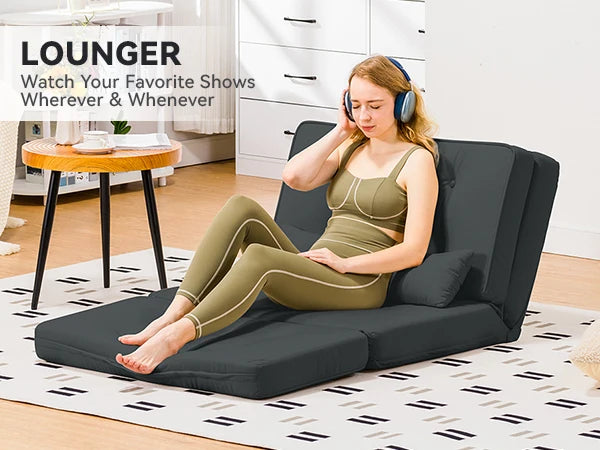 Comhoma Folding Sofa Bed Convertible Sleeper Chair Compact