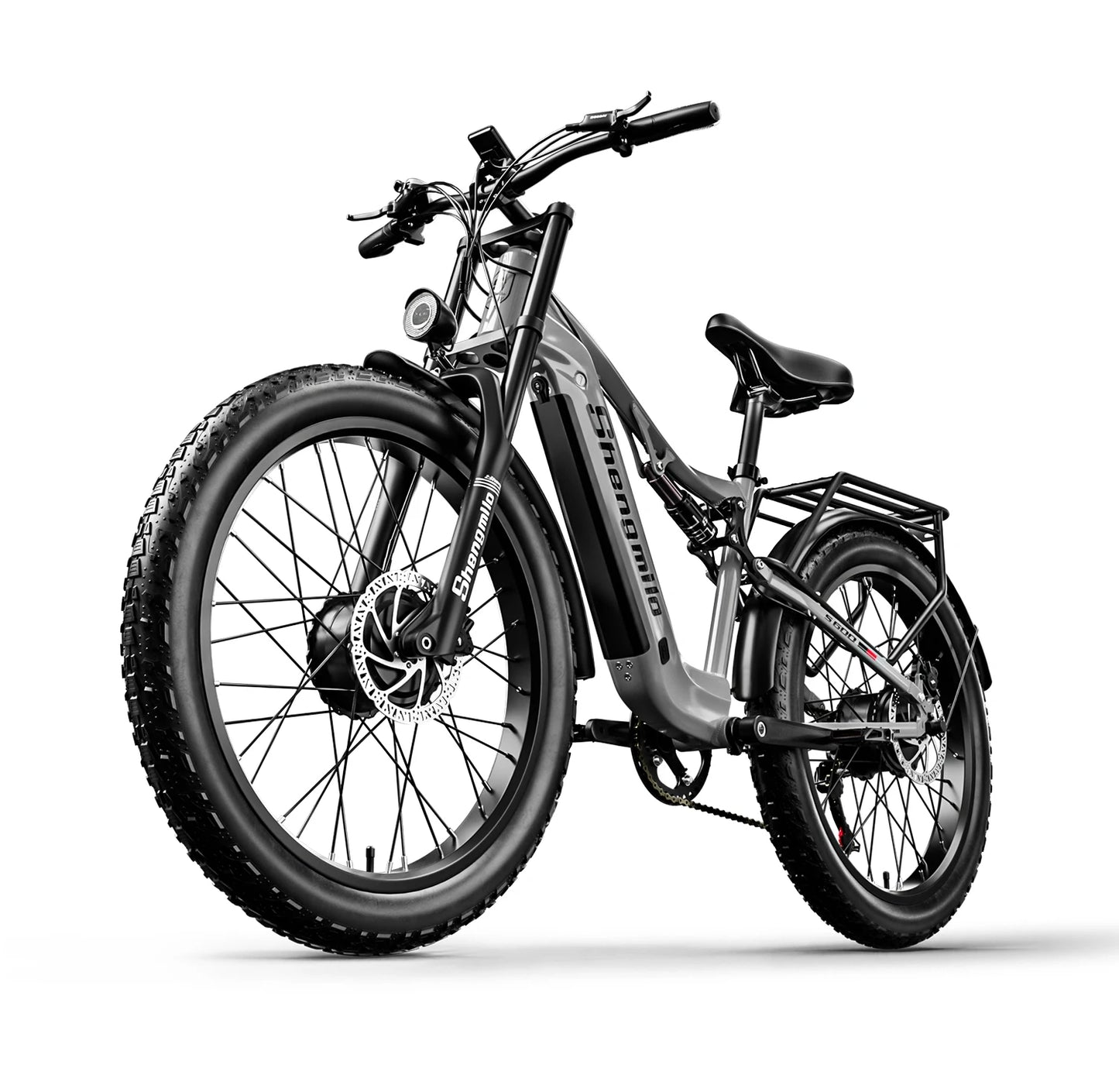 Shengmilo S600 26 Inch Electric Mountain Bike 2000W Dual Motor Fat Tire 17.5Ah