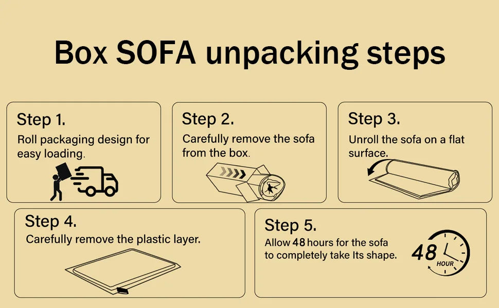 Modern Big Bean Bag Chair Memory Foam Floor Sofa Recliner