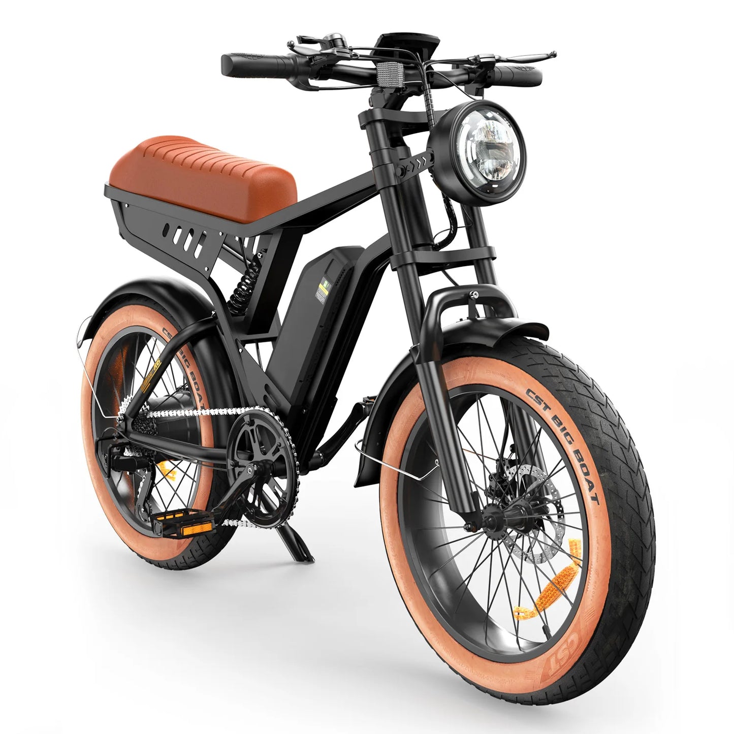 Isinwheel R6 900W Fat Tire Electric Mountain Bike 20 Inch