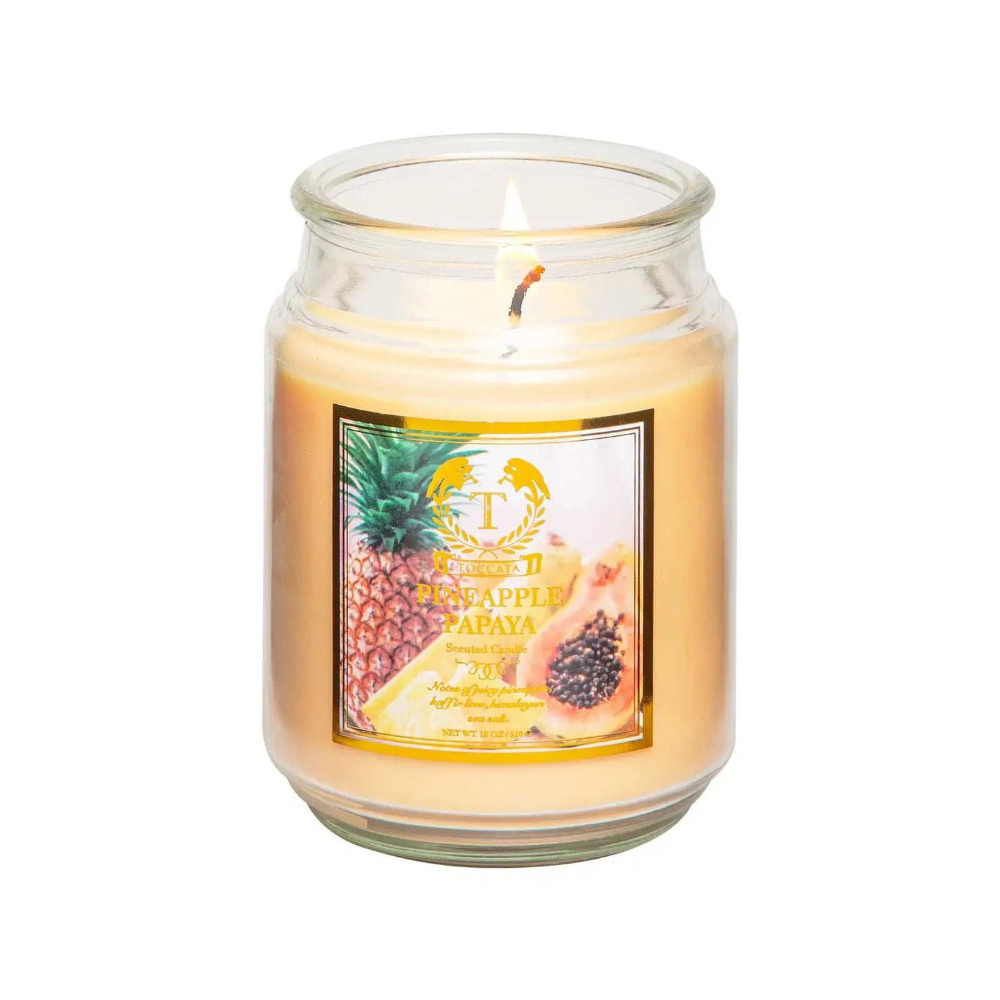 Toccata 18oz Aroma Scented Candles Gift Set Six Scents Women