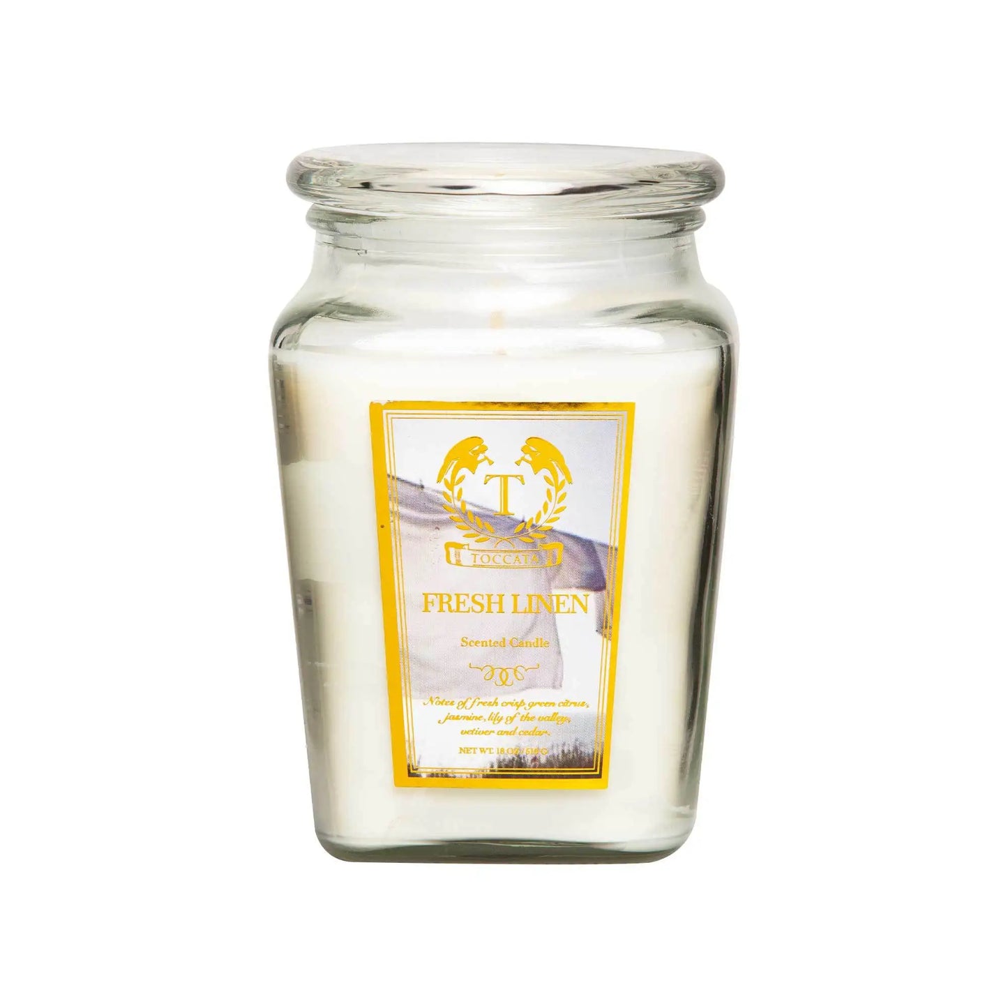 Toccata 18oz Aroma Scented Candles Gift Set Six Scents Women