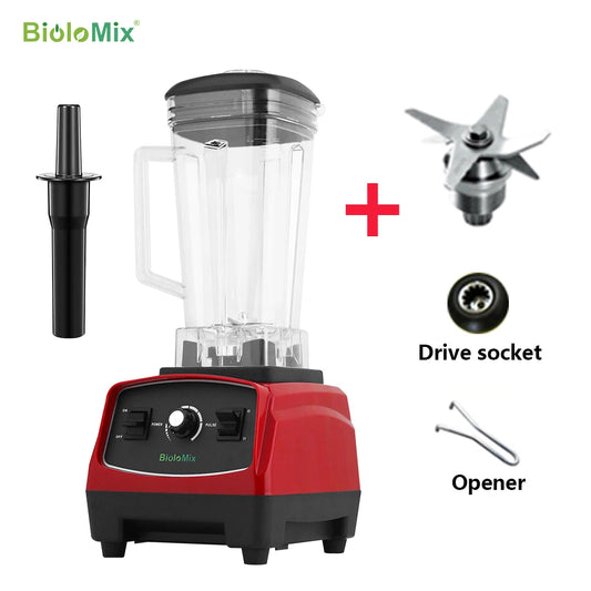 BPA Free 2200W Heavy Duty Commercial Grade Blender Mixer Juicer High Power Food Processor Ice Smoothie Bar Fruit Blender