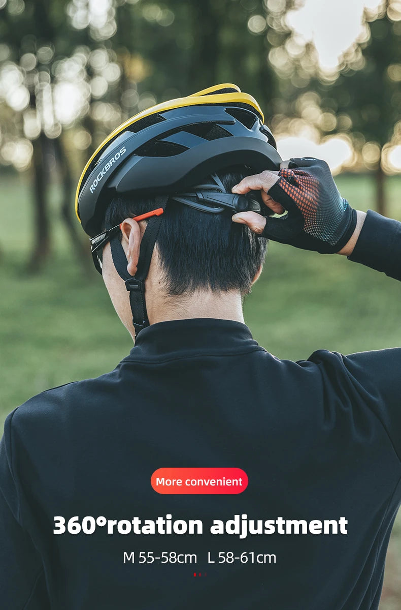 Rockbros Ultralight Bicycle Helmet For Road Bike MTB Scooter And Motorcycle