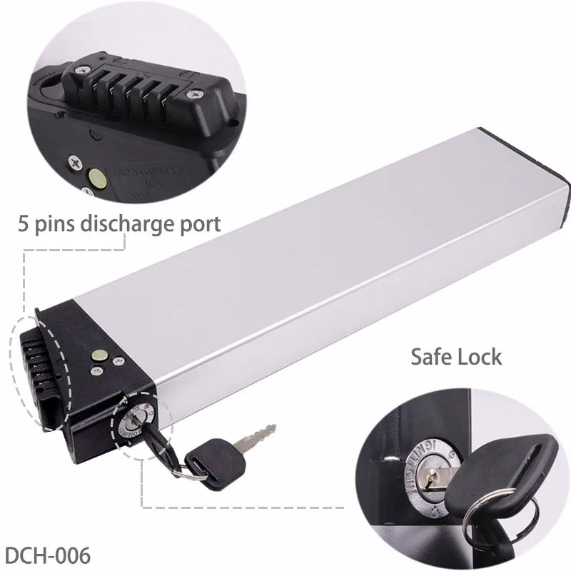 48V Folding E Bike Battery 10 To 20Ah For Samebike LO26