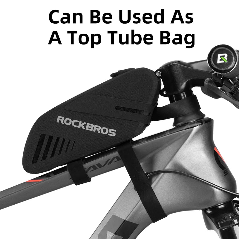 ROCKBROS Reflective Waterproof Saddle Bag For Bicycle Rear Seatpost Pannier