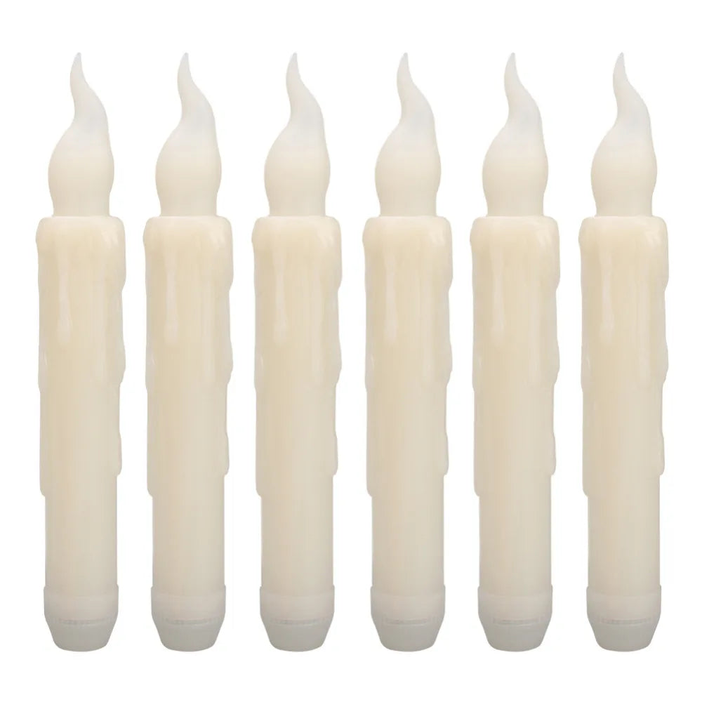 Floating LED Candles With Wand Remote Flameless Decor