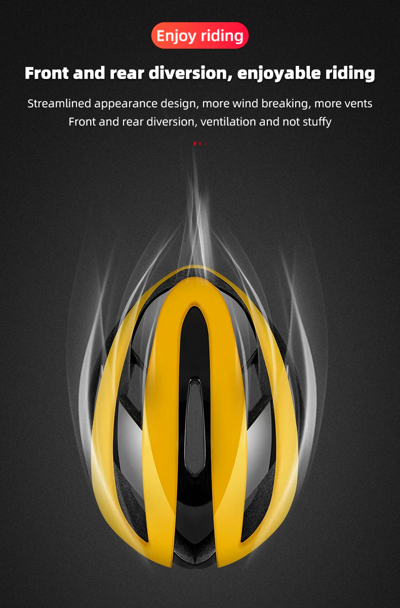 Rockbros Ultralight Bicycle Helmet For Road Bike MTB Scooter And Motorcycle