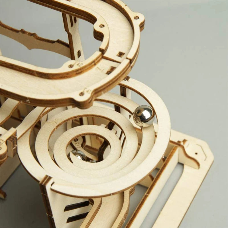 Robotime Rokr 3 Marble Run DIY Wooden Waterwheel Model Kit Gift