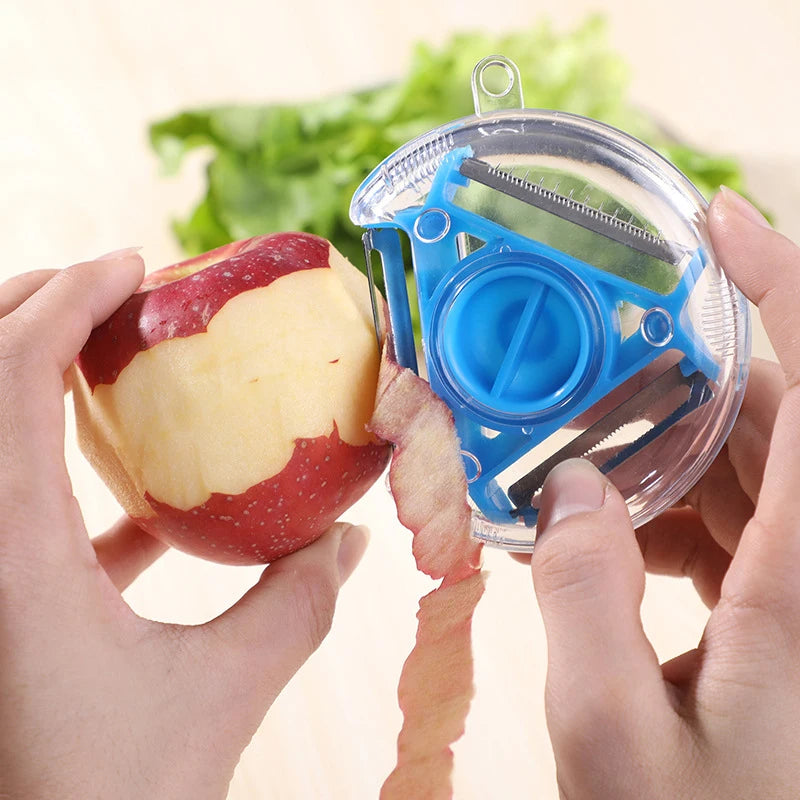 ThreeInOne Kitchen Peeler Grater Carrot Cutter Fruit Tool