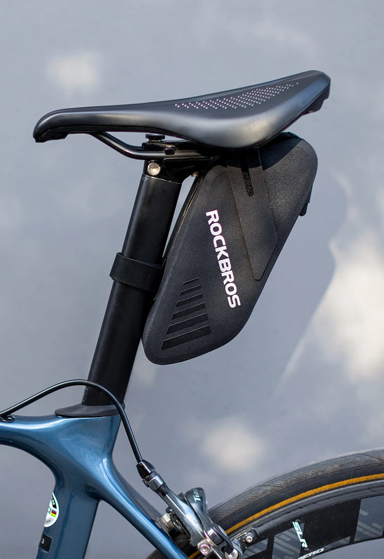 ROCKBROS Reflective Waterproof Saddle Bag For Bicycle Rear Seatpost Pannier