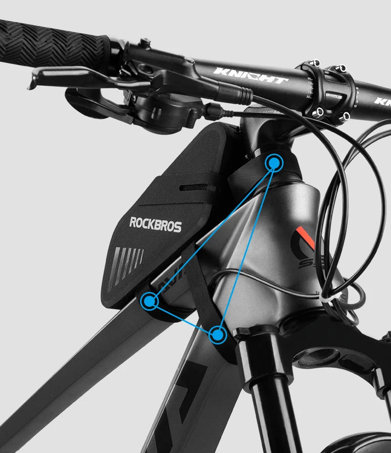 ROCKBROS Reflective Waterproof Saddle Bag For Bicycle Rear Seatpost Pannier