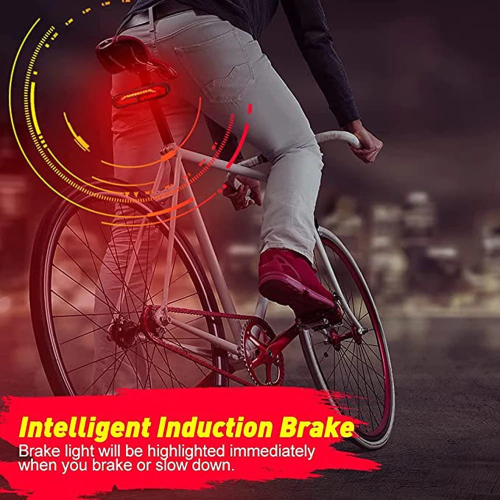 Elecpow Smart Bike Taillight Anti Theft Alarm With Remote