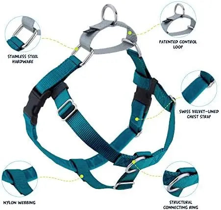 Adjustable Dog Harness For Small Medium And Large Dogs Easy Walks Comfort