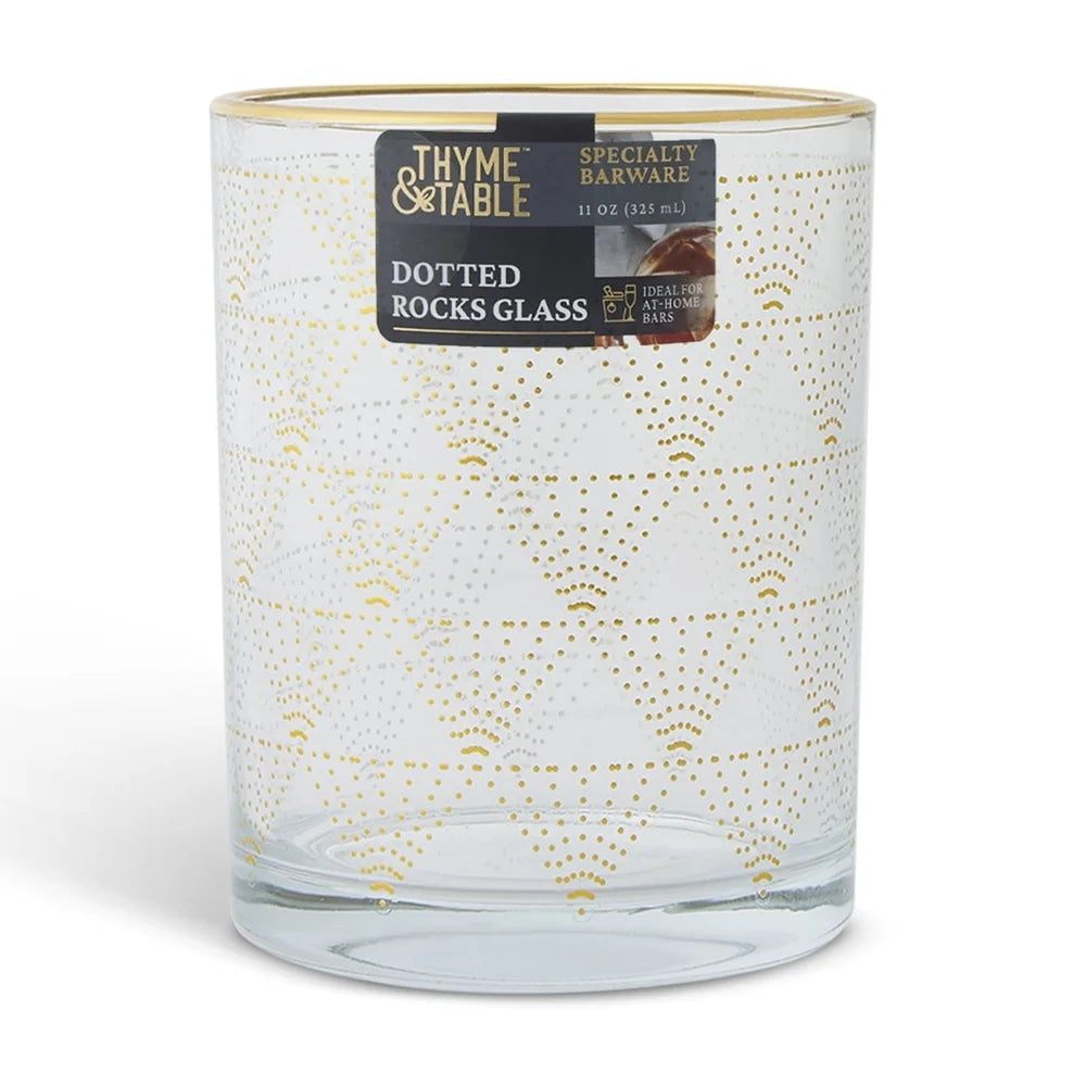 Diamond Print Whiskey Rocks Glass 2 Pack 11 Oz Barware
