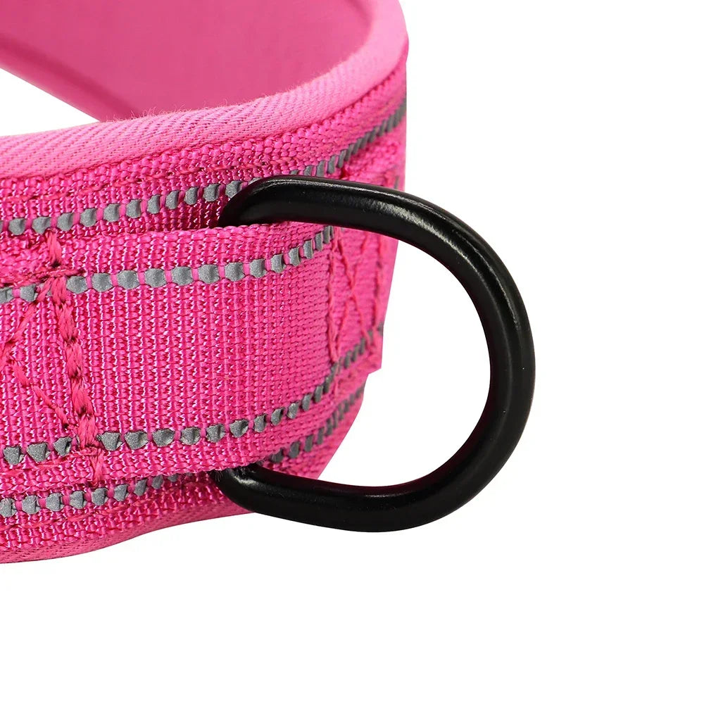 Nylon Durable Dog Harness No Pull With Handle Reflective
